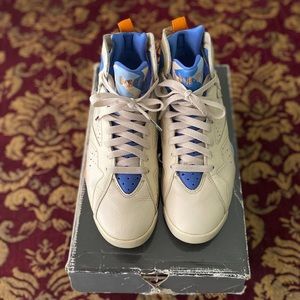 🔥 🦈 Air Jordan “ Pacific Blue” Sz 7.5